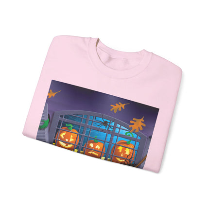 Whimsical Halloween Mischief Unisex Heavy Blend™ Crewneck Sweatshirt