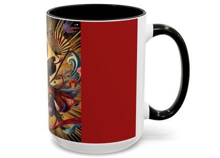 Theatrical Mouse on a Mission Colorful Mugs (11oz, 15oz)