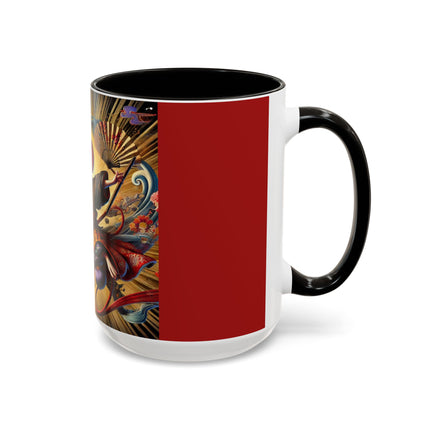 Theatrical Mouse on a Mission Colorful Mugs (11oz, 15oz)
