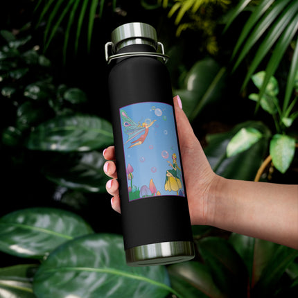 Blossoming Fairy Magic Copper Vacuum Insulated Bottle, 22 oz