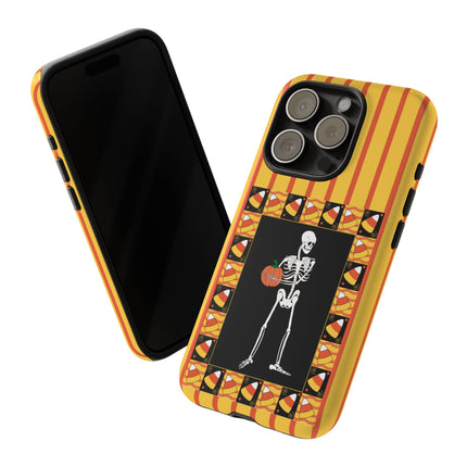 Candy Corn Skeleton Phone Cases