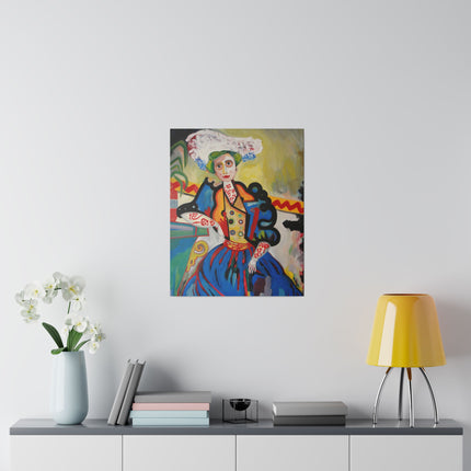 A Mulher – Cubist Portrait of a Woman by Amadeo de Souza-Cardoso