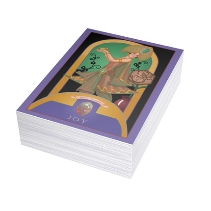October & Opal, Tourmaline (from the Gem Series) by Sofia Chiostri Postcards (envelopes included) - Bundles of 10, 30, 50 Pieces
