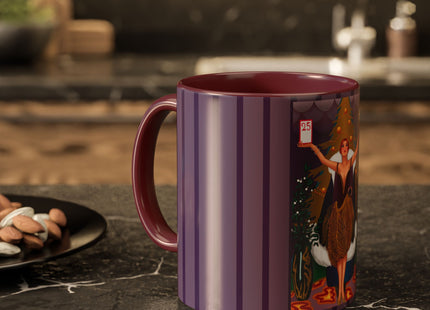 Countdown to Christmas Elegance Colorful Mugs (11oz, 15oz)