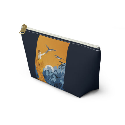 Falcon Mistress Cosmetic Bag – Art Deco Power & Golden Freedom