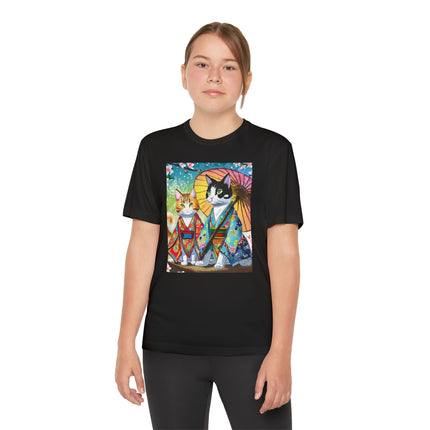 Kimono Kitties Youth Competitor Tee