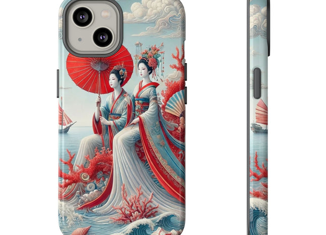 Ladies by the Quiet Sea Phone Cases