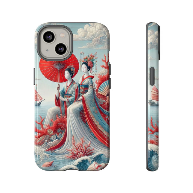Ladies by the Quiet Sea Phone Cases