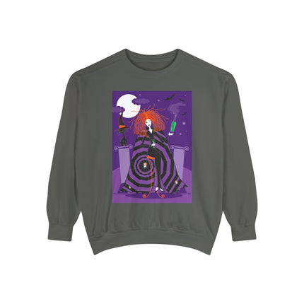 Mystic Elegance Unisex Garment-Dyed Sweatshirt
