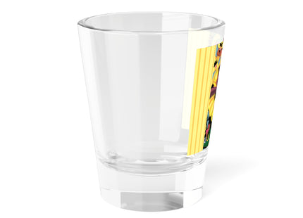 Enchanted Pansy Elegance Shot Glass, 1.5oz