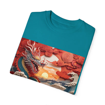Emergence of the Dragon Unisex Garment-Dyed T-shirt