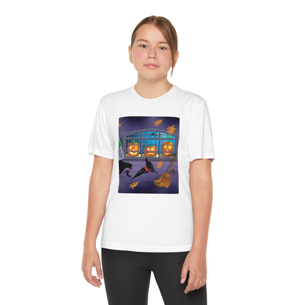 Whimsical Halloween Mischief Youth Competitor Tee