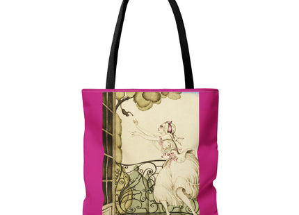 Sur talons rouges (On Red Heels) pl 02 by Gerda Wegener Tote Bag (AOP)