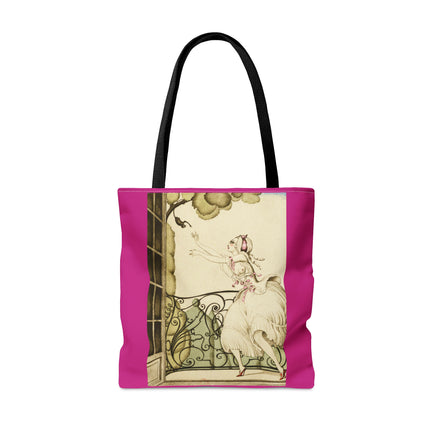 Sur talons rouges (On Red Heels) pl 02 by Gerda Wegener Tote Bag (AOP)
