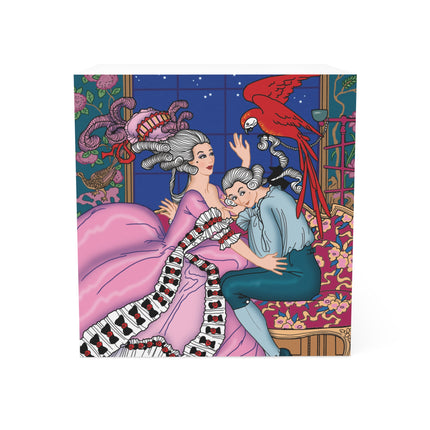 The Jealous Parrot by George Barbier Note Cube