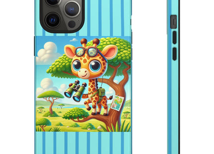 Giraffe Lookout Phone Cases