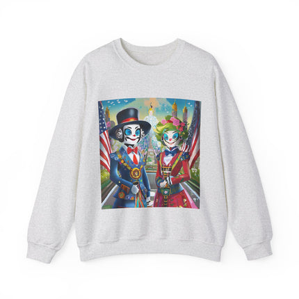 Cyber Punk Warrior Robots Unisex Heavy Blend™ Crewneck Sweatshirt