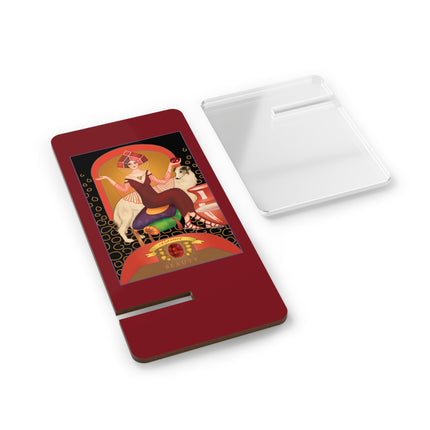 January & Garnet (from the Gem Series) by Sofia Chiostri Mobile Display Stand for Smartphones