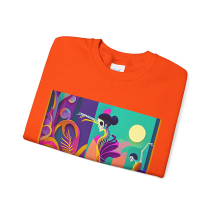 Dance of the Skeleton Ballerinas Unisex Heavy Blend™ Crewneck Sweatshirt