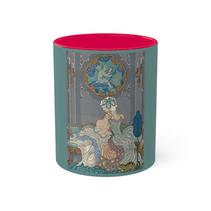 Liaisons Dangereuses by George Barbier Colorful Mugs, 11oz