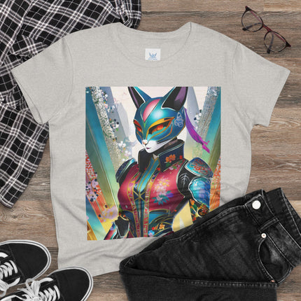 Cyberpunk Chic Cotton Tee