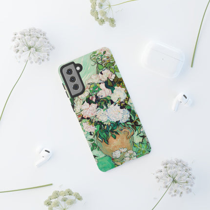 Roses by Vincent Van Gogh Phone Cases