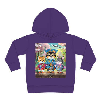 Fluffy Explorers Toddler Pullover Fleece Hoodie