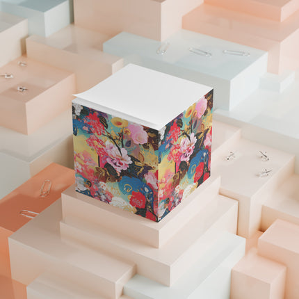 Ethereal Irises Note Cube
