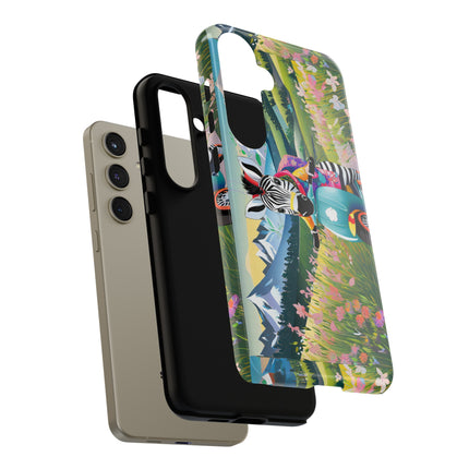 Stripes on Wheels Phone Cases
