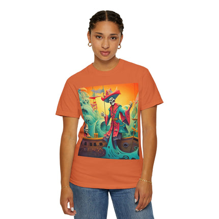 Skeleton Crew of the Misty Seas Unisex Garment-Dyed T-shirt