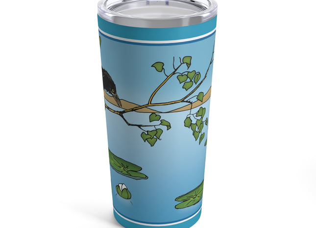 The Crow and the Frog Tumbler 20oz