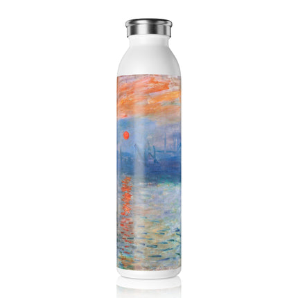 Sunrise by Claude Monet Slim Water Bottle