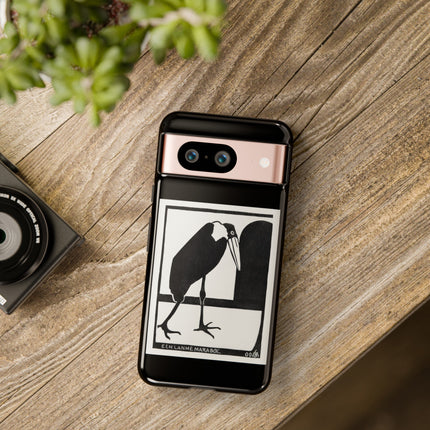 A Lame Marabou by Samuel Jessurun de Mesquita Phone Cases