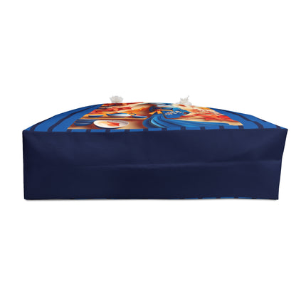 Blue Jay at an Autumn Tea Ceremony Weekender Bag