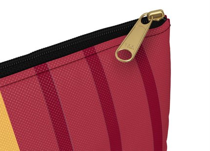 Elegant Holiday Woman with Gifts Accessory Pouch