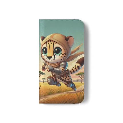🐆⚡ Swift Cheetah Flip Case – Speed, Freedom & Untamed Adventure