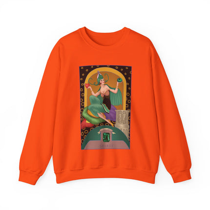 May & Emerald (from the Gem Series) by Sofia Chiostri Heavy Blend™ Crewneck Sweatshirt