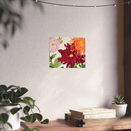 Dahlia by Tanigami Kônan Premium Matte horizontal posters