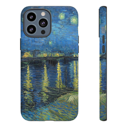 Starry Night Over the Rhone by Vincent Van Gogh Phone Cases