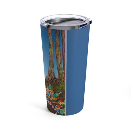 Periwinkle Painting the Petals by Ida Outhwaite Tumbler 20oz