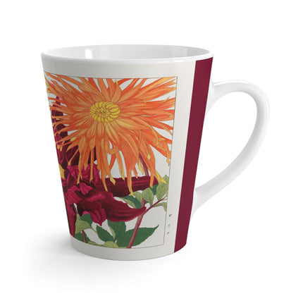 Dahlia by Tanigami Kônan Latte Mug