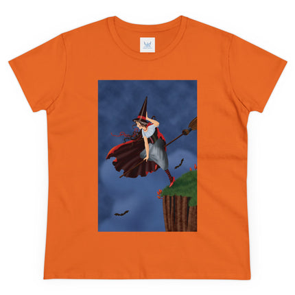 The Enchanted Witch Women's Midweight Cotton Tee
