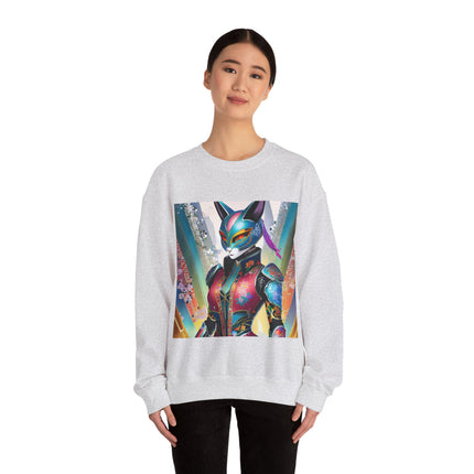 Cyberpunk Chic Unisex Heavy Blend™ Crewneck Sweatshirt