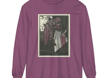 L’écran by Fernand Siméon Garment-dyed Long Sleeve T-Shirt