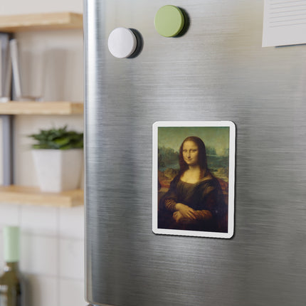 Mona Lisa by Leonardo da Vinci Die-Cut Magnets (5 Sizes)