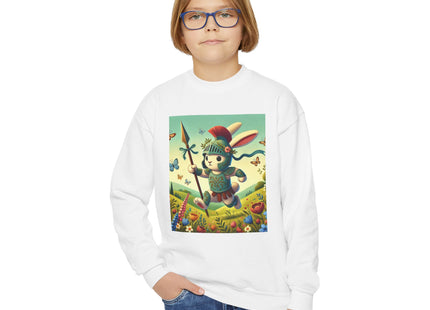 Rabbit Gladiator Youth Crewneck Sweatshirt