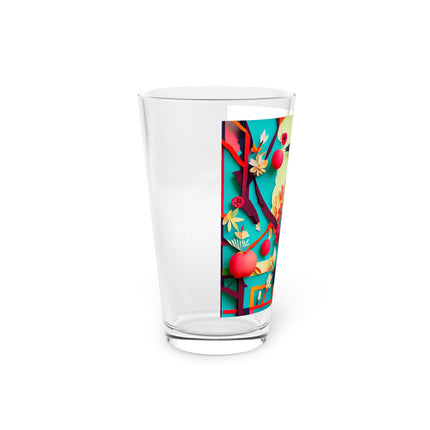 Curious Crow Glass, 16oz
