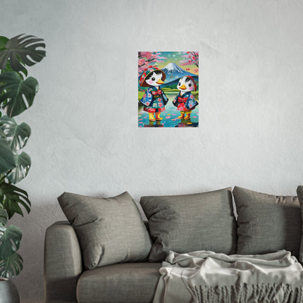 Rainy Day Ducks Fine Art Posters