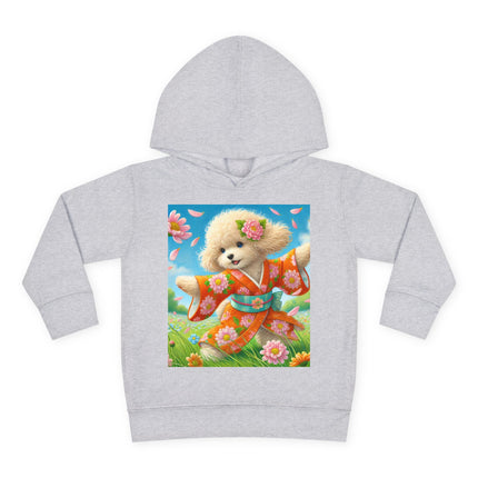 Chrysanthemum Meadow Play Toddler Pullover Fleece Hoodie