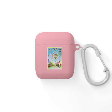 Spring Fairy's Floral Swing AirPods Case